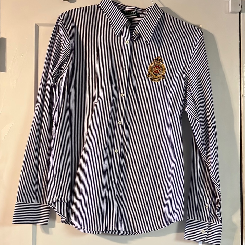 Purple Lauren Ralph Lauren Button up